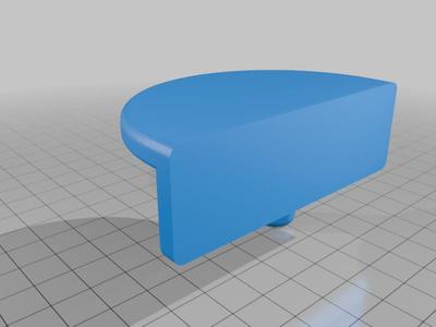 Elastic & Hair Tie Holder (Made to be used with 3M Command Strip)