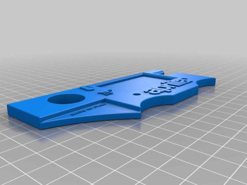 temperature display holder for koso display (56mm x 30mm) Aprilia sx50/Derbi moped with on/off switch