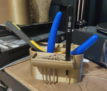 Compact tools organiser (no supports)