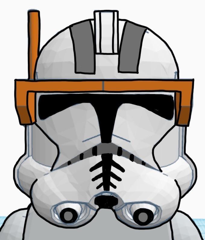 Commander Cody Lego Helmet