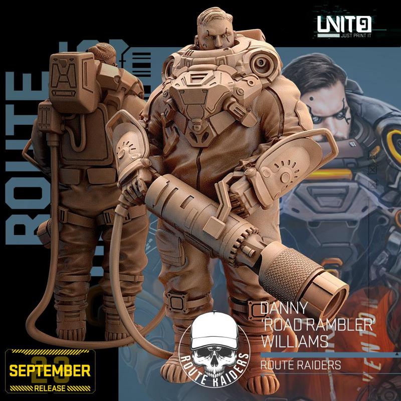 Cyberpunk - Danny 'Road Rambler' Williams - Route Raiders