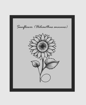 3D Printed Sunflower - Iconic Symbol of Happiness and Vitality for 3D Printing