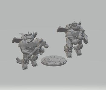 FHW Voidfang Voidstrider with Power Hammer