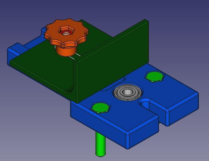 Dowel gauge - dowelling tool for 8mm wood joints (Dübellehre)