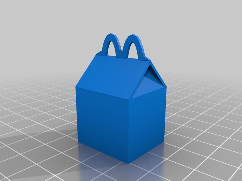 Low Poly Happy Meal