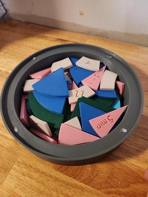 Box for Montessori Clock