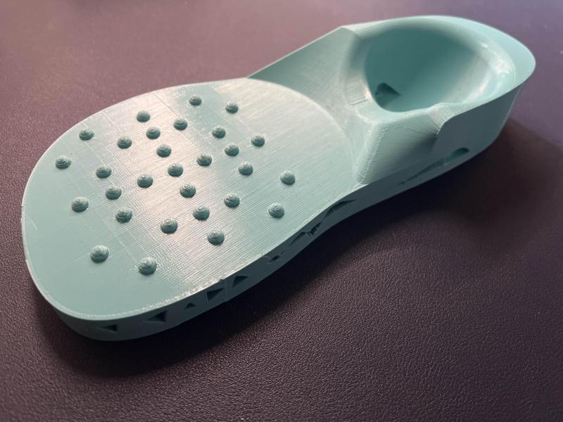 Model Shoe Sole for Plantar Fasciitis
