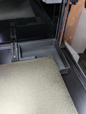 Voron 2.4 nozzle brush using Bambu Lab's A1 silicon brush (Formbot kit)