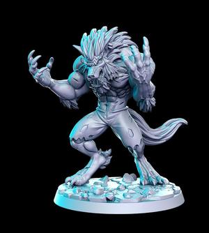 Brule (Transforming Werewolf) - 32mm - DnD