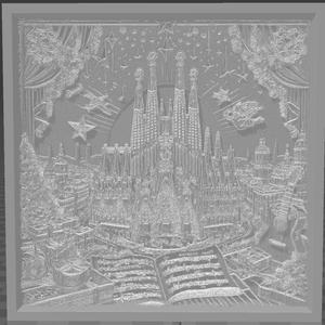 Bon Festas Xadamai's album cover litophane