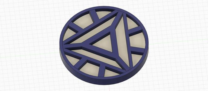 Ironman Logo Coaster