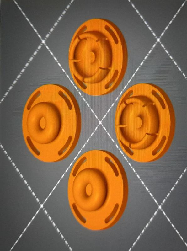 Druk - stiskací knoflík