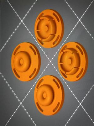 Druk - stiskací knoflík