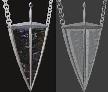 Rime of the Frostmaiden chardalyn pendant