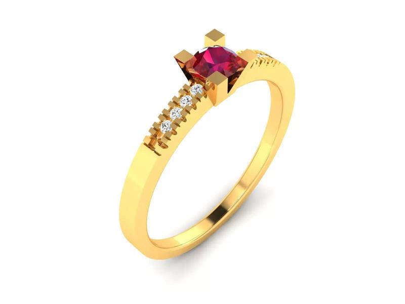 Women ring 3dm stl fbx obj render details