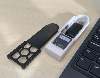 Micro-SD - SD - USB - Case