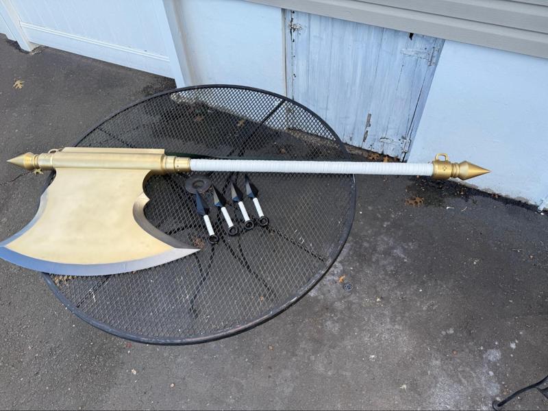 Sakura Haruno Axe from Concept Art