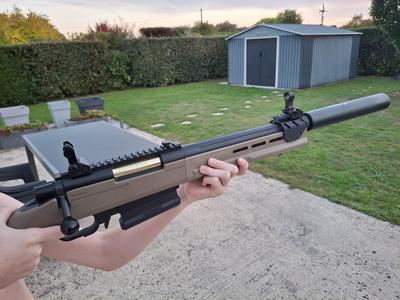 striker ares front rail