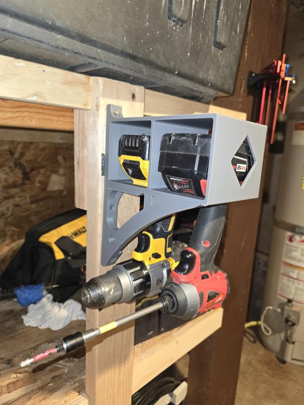 Drill - Tool Hanger Shelf Bracket