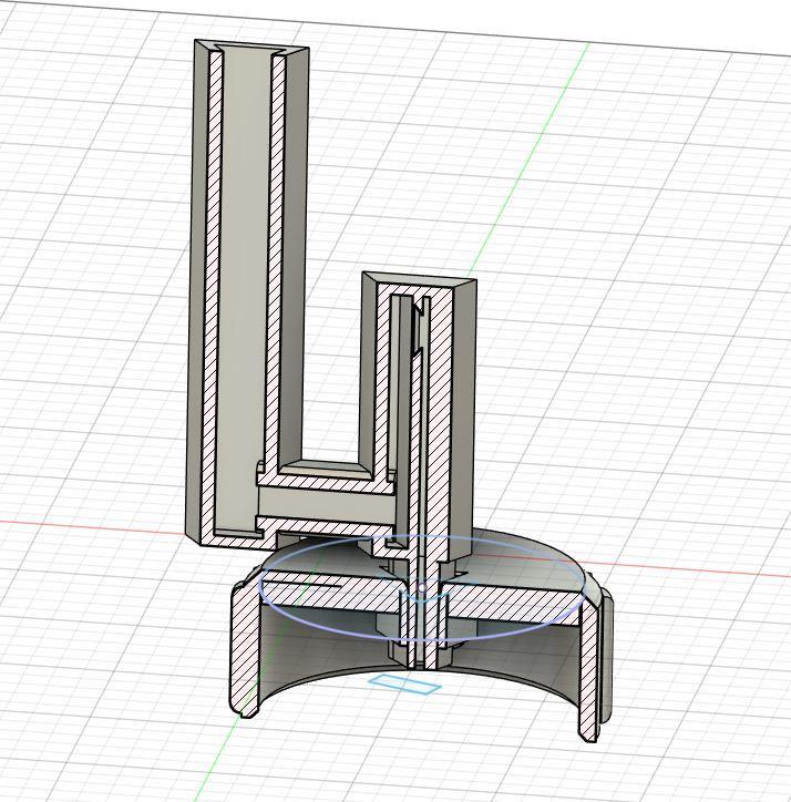 Water seal without supports