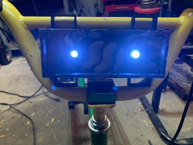 9v Mini bike light bar
