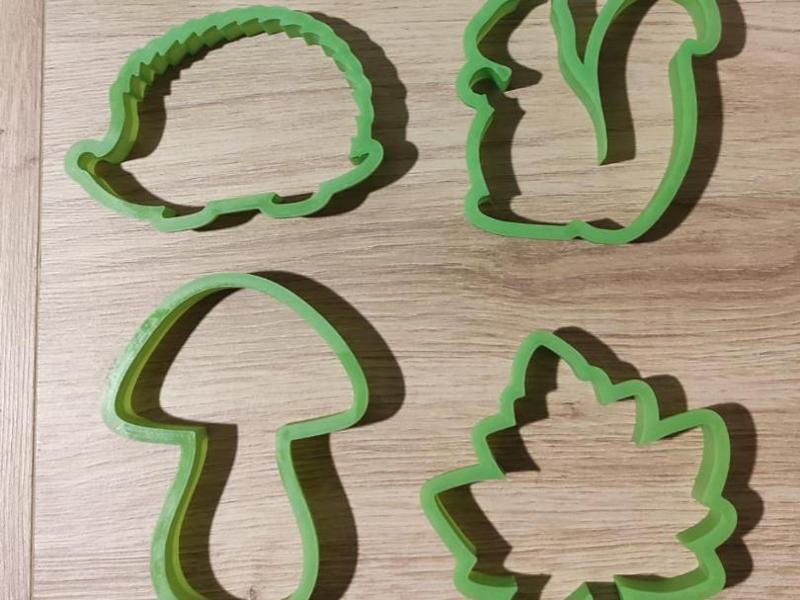 Autumn cookie cutters