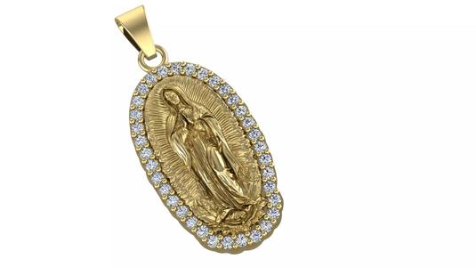 Virgin Mary Pendant