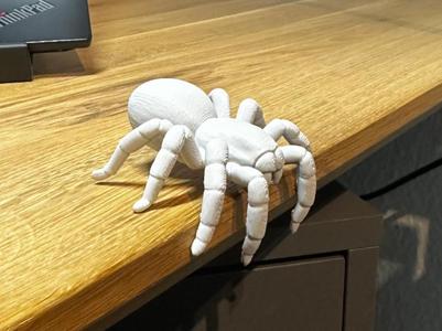 Spider Shelf Sitter – realistic 3D spider