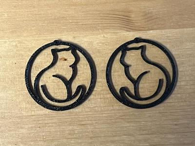 cat earrings
