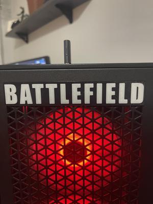 BATTLEFIELD CORSAIR 4000D LOGO SNAP PLATE NO AMS
