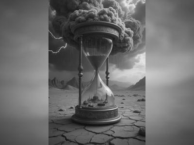 Hourglass Storm Hueforge