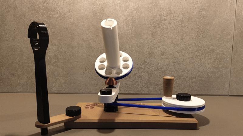 3D Printed Yarn Winder – 100% Printable