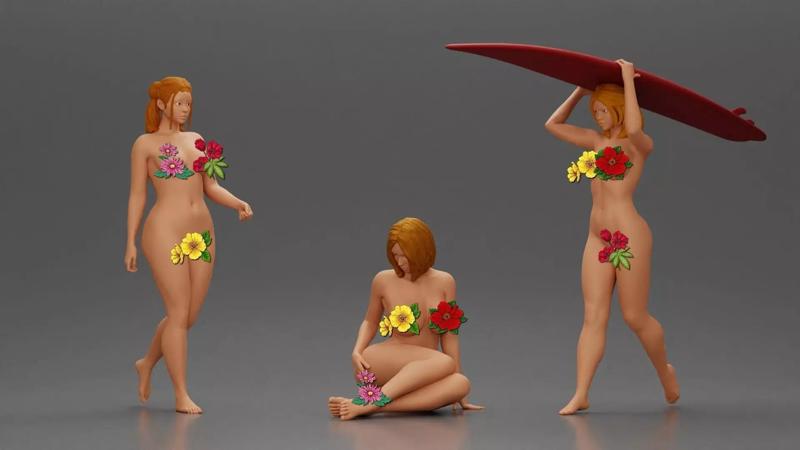 3 Nkaed women June 2