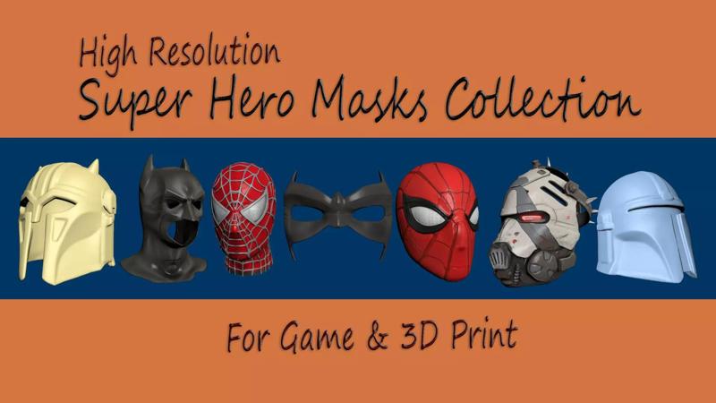Super Hero Masks Collection