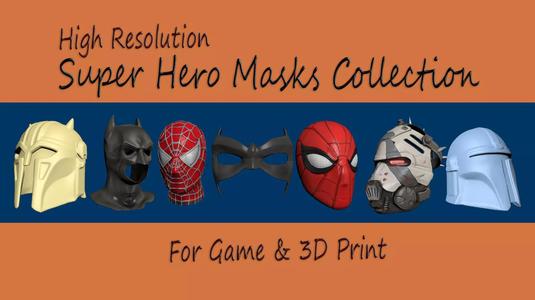 Super Hero Masks Collection