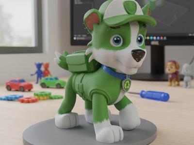 Rocky PawPatrol figure 