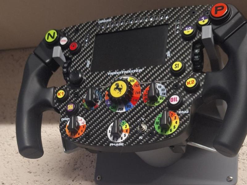 Ferrari FS1000 Thrustmaster steering wheel wall mount