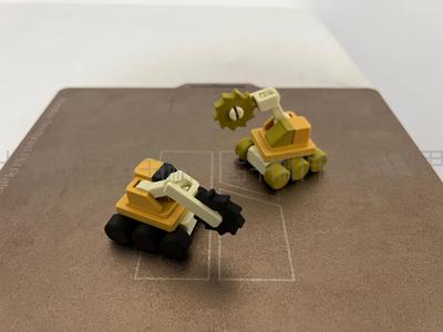 Shanhaijing Mecha Series 157 - "Bo" Type 4 Rotating Sidewall Engineering Sawtooth Vehicle