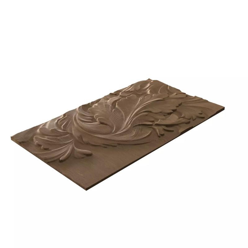 Floral Ornament - STL file CNC woodcarving