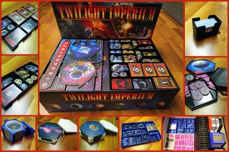 Twilight Imperium 4 Organizer (incl. PoK)