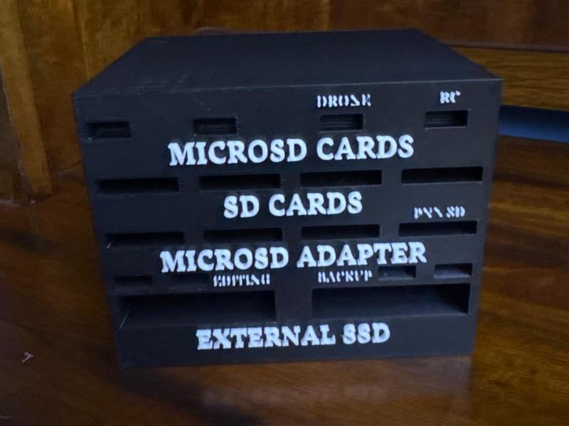 SanDisk SSD / SD / Micro-SD Holder