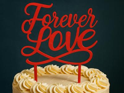 cake topper Forever Love