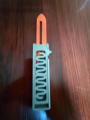 OTF Fidget Knife/Hairbrush