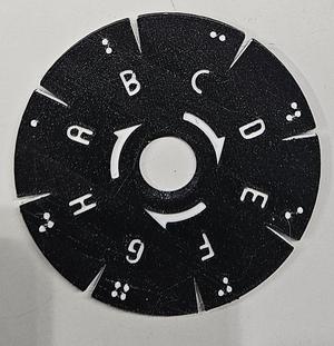Kumihimo Disk 8 Spoke Friendship Bracelet Maker (MMU Remix)