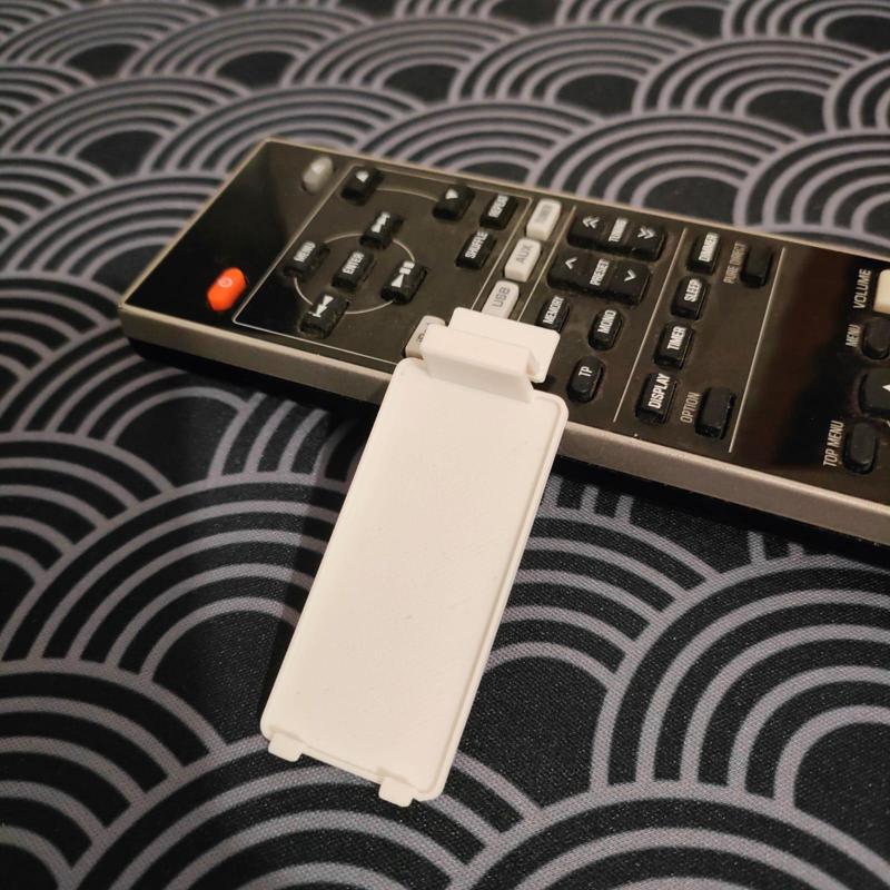 Yamaha audio remote battery cover