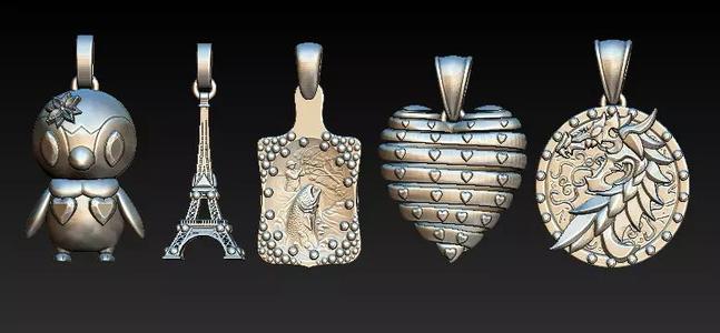 Romantic Charm Pendant Collection