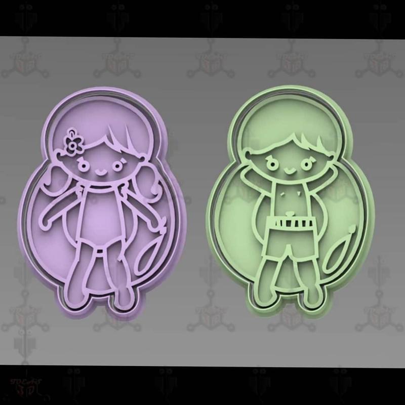 COOKIE CUTTER AND LIFE SAVER CHILDREN MARKER