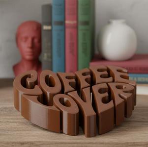 ☕ Coffee Lover – 3D Printable Wall Art / Decoration