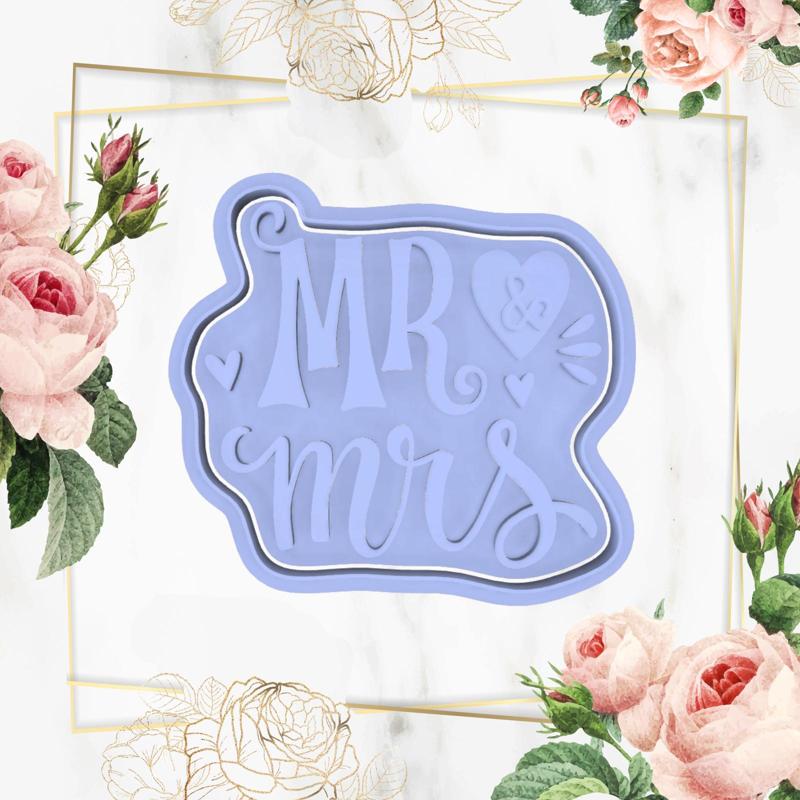 Mr & Mrs Cookie Cutter / Wedding