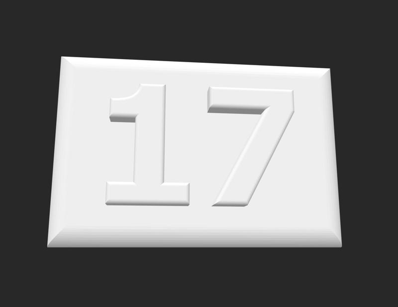 Plate Number 17